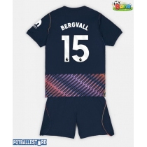 Tottenham Hotspur Lucas Bergvall #15 Bortedraktsett Barn 2026-27 Kortermet (+ Korte bukser)